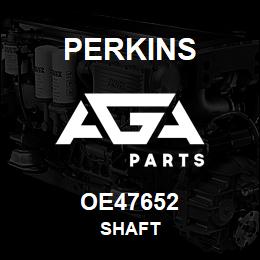 OE47652 Perkins SHAFT | AGA Parts