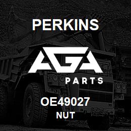 OE49027 Perkins NUT | AGA Parts