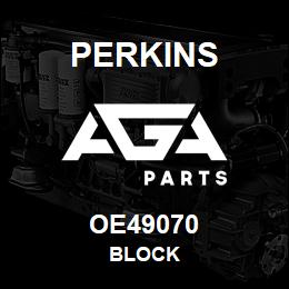 OE49070 Perkins BLOCK | AGA Parts