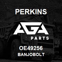 OE49256 Perkins BANJOBOLT | AGA Parts