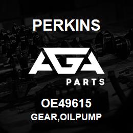 OE49615 Perkins GEAR,OILPUMP | AGA Parts