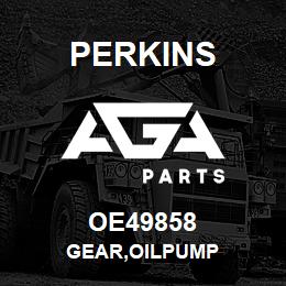 OE49858 Perkins GEAR,OILPUMP | AGA Parts