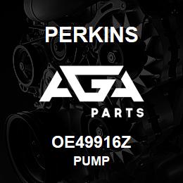 OE49916Z Perkins PUMP | AGA Parts