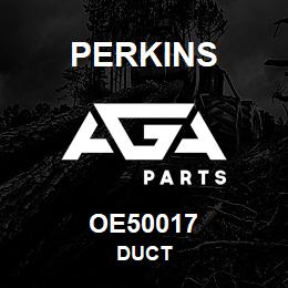 OE50017 Perkins DUCT | AGA Parts