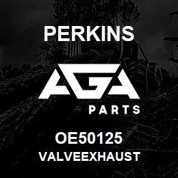 OE50125 Perkins VALVEEXHAUST | AGA Parts