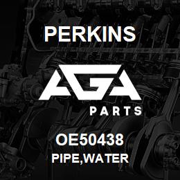 OE50438 Perkins PIPE,WATER | AGA Parts