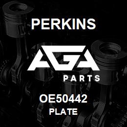 OE50442 Perkins PLATE | AGA Parts