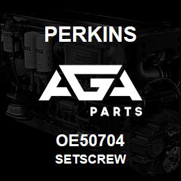 OE50704 Perkins SETSCREW | AGA Parts