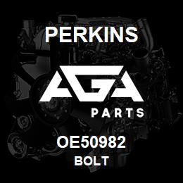 OE50982 Perkins BOLT | AGA Parts