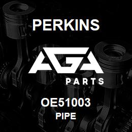 OE51003 Perkins PIPE | AGA Parts