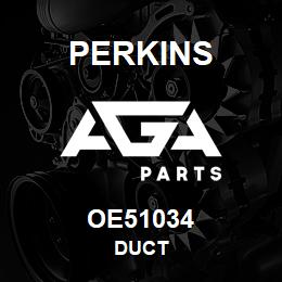 OE51034 Perkins DUCT | AGA Parts