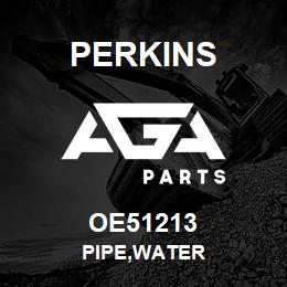 OE51213 Perkins PIPE,WATER | AGA Parts