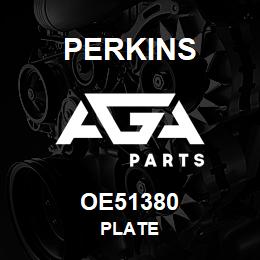 OE51380 Perkins PLATE | AGA Parts