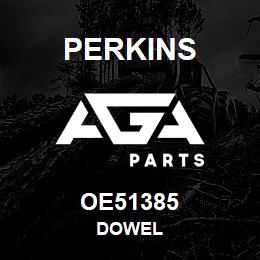 OE51385 Perkins DOWEL | AGA Parts