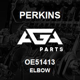 OE51413 Perkins ELBOW | AGA Parts