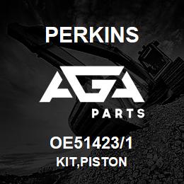 OE51423/1 Perkins KIT,PISTON | AGA Parts