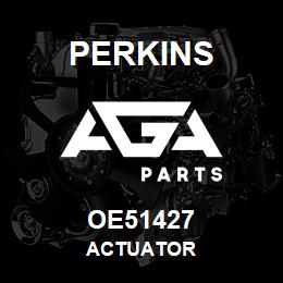 OE51427 Perkins ACTUATOR | AGA Parts