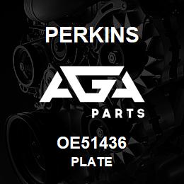 OE51436 Perkins PLATE | AGA Parts