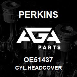 OE51437 Perkins CYL.HEADCOVER | AGA Parts