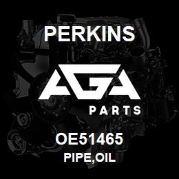 OE51465 Perkins PIPE,OIL | AGA Parts