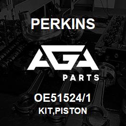 OE51524/1 Perkins KIT,PISTON | AGA Parts