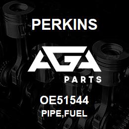 OE51544 Perkins PIPE,FUEL | AGA Parts