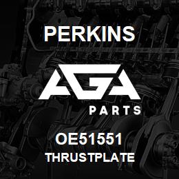 OE51551 Perkins THRUSTPLATE | AGA Parts