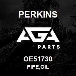 OE51730 Perkins PIPE,OIL | AGA Parts