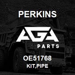 OE51768 Perkins KIT,PIPE | AGA Parts