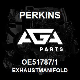 OE51787/1 Perkins EXHAUSTMANIFOLD | AGA Parts