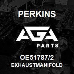 OE51787/2 Perkins EXHAUSTMANIFOLD | AGA Parts