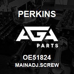 OE51824 Perkins MAINADJ.SCREW | AGA Parts