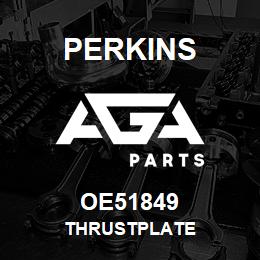 OE51849 Perkins THRUSTPLATE | AGA Parts