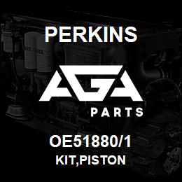 OE51880/1 Perkins KIT,PISTON | AGA Parts