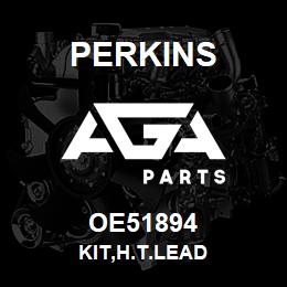 OE51894 Perkins KIT,H.T.LEAD | AGA Parts