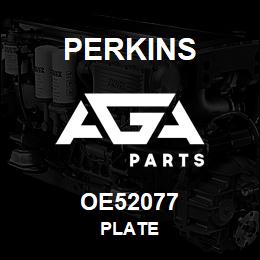 OE52077 Perkins PLATE | AGA Parts