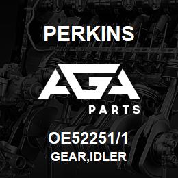 OE52251/1 Perkins GEAR,IDLER | AGA Parts