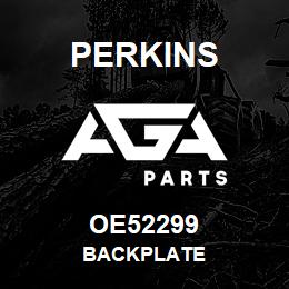 OE52299 Perkins BACKPLATE | AGA Parts