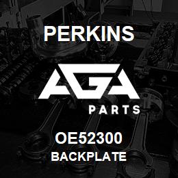 OE52300 Perkins BACKPLATE | AGA Parts