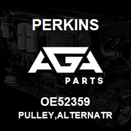 OE52359 Perkins PULLEY,ALTERNATR | AGA Parts