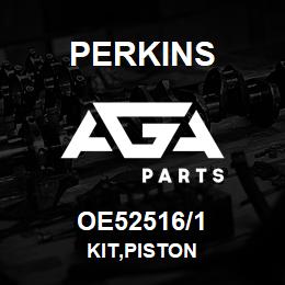 OE52516/1 Perkins KIT,PISTON | AGA Parts