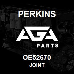 OE52670 Perkins JOINT | AGA Parts