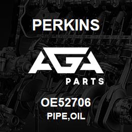 OE52706 Perkins PIPE,OIL | AGA Parts