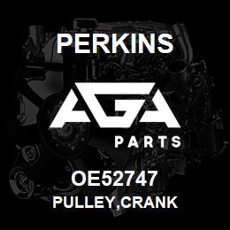 OE52747 Perkins PULLEY,CRANK | AGA Parts