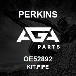 OE52892 Perkins KIT,PIPE | AGA Parts