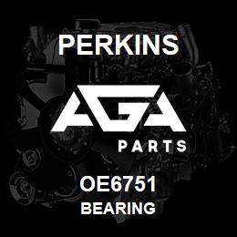 OE6751 Perkins BEARING | AGA Parts