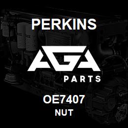 OE7407 Perkins NUT | AGA Parts