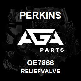 OE7866 Perkins RELIEFVALVE | AGA Parts