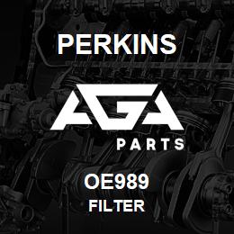 OE989 Perkins FILTER | AGA Parts