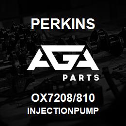 OX7208/810 Perkins INJECTIONPUMP | AGA Parts